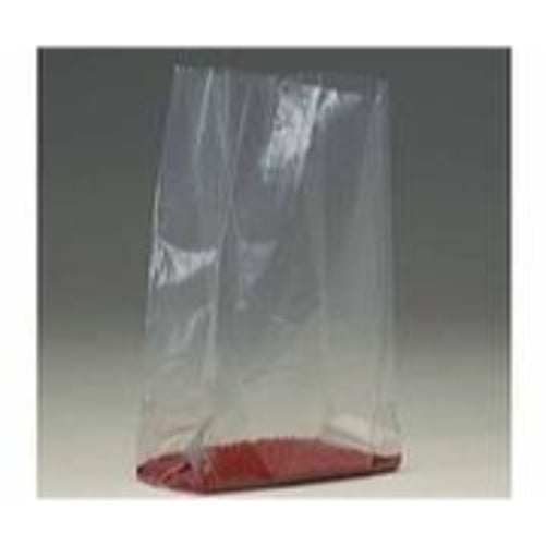 1.5 Mil 100-Pack Bauxko 4 x 2 x 10 Gusseted Poly Bags xPB1401-100 
